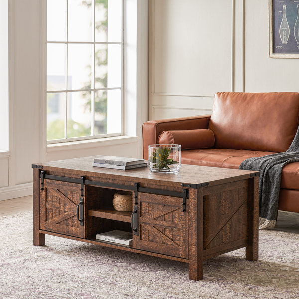 Gracie Oaks Clairene Coffee Table with Storage & Reviews Wayfair